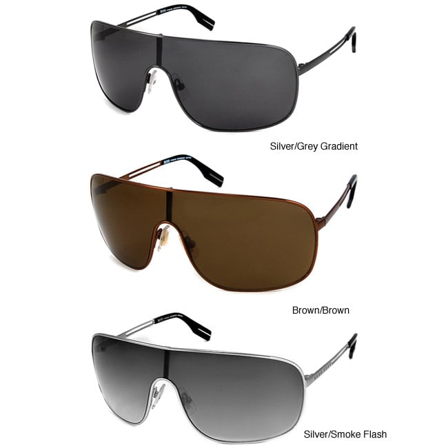 Hugo Boss 0005 Mens Metal Shield Sunglasses  