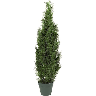 Cedar Tree 4-foot Indoor/ Outdoor Silk Pine