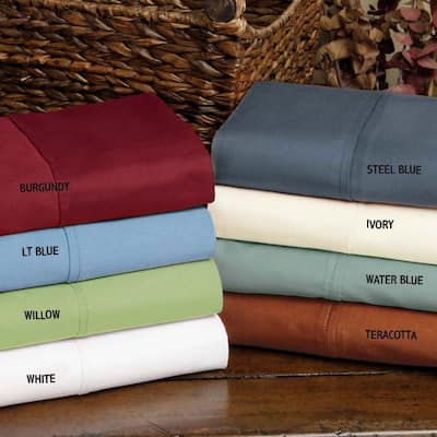 Cotton Sateen 400 Thread Count Sheet Set