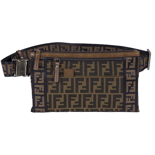 Fendi Tracolla Zucca Flat Waist Pouch  