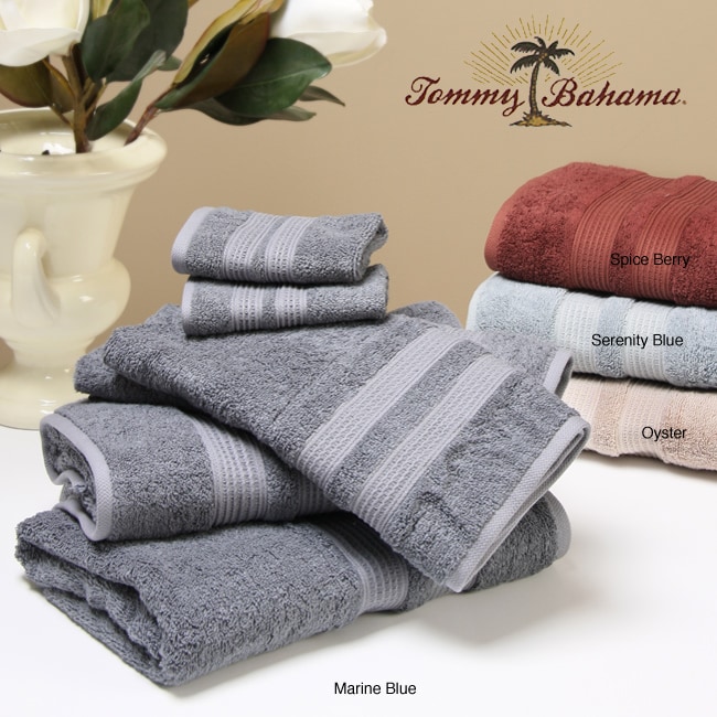 Tommy Bahama Northern Pacific Cotton 6 Piece Towel Set - 6 Piece