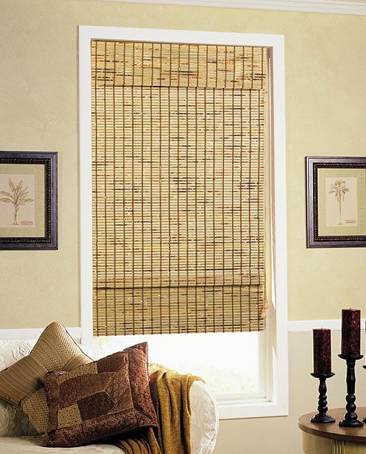 Natural Woven Bamboo Shade (23 in. x 72 in.)  