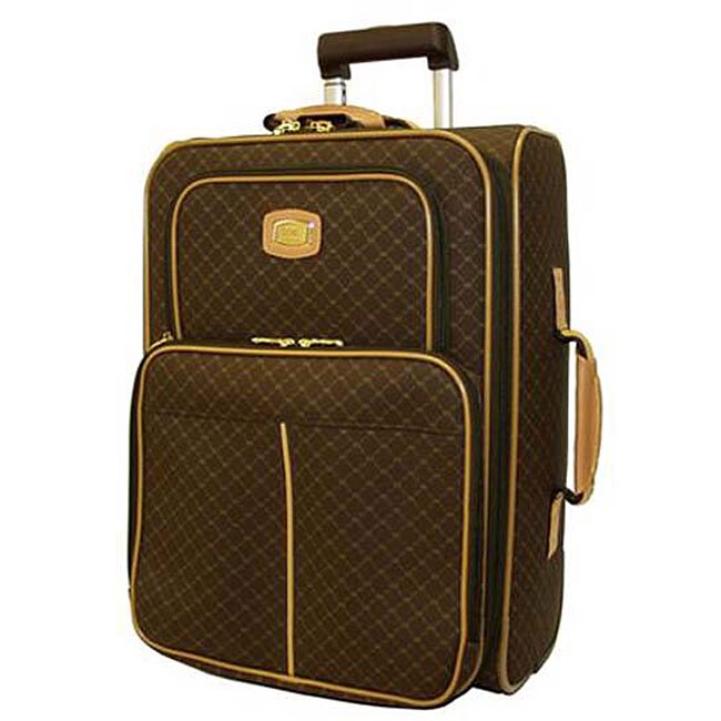 Rioni Signature 21-inch Wheeled Upright Luggage - Overstock™ Shopping ...