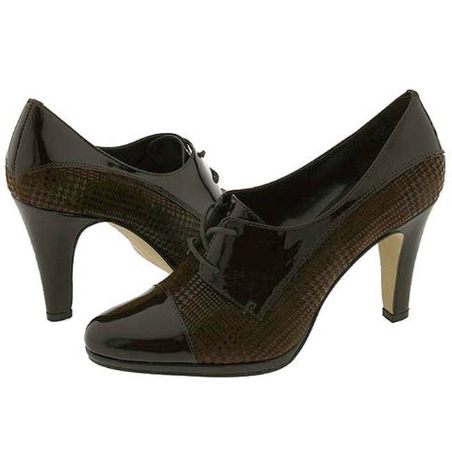 Anne Klein Women's High Heel Oxford Shoe - 11464485 - Overstock.com ...