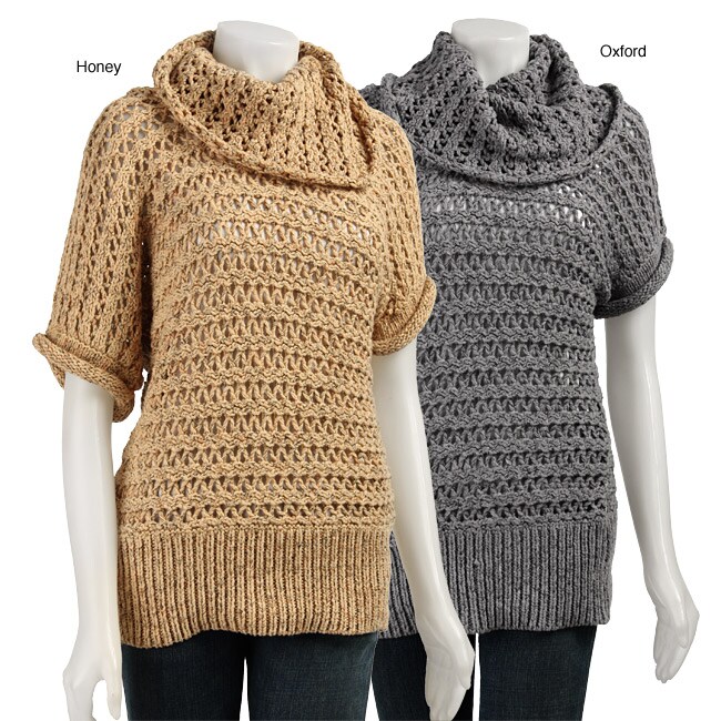 Bask Womens Cowl Neck Pullover Sweater  