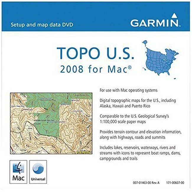 Garmin TOPO U.S. 2008  