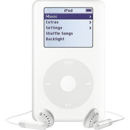 Apple iPod +HP Classic 20GB 4th Generation White (Refurbished 