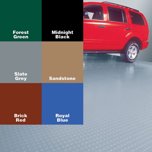 floor Commercial Coin textured Parking Pad (8 x 22)