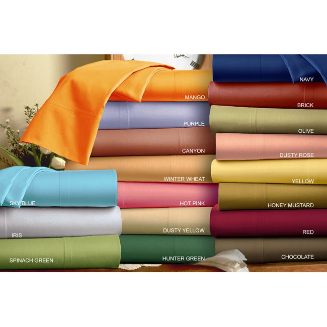210 Thread Count Bright Sheet Set 