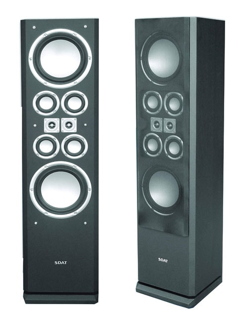 SDAT SB E880 Hi Fi Floorstanding Speaker Pair  