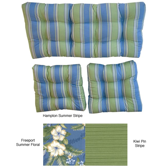 All weather Outdoor Cushions (Set of 3)  