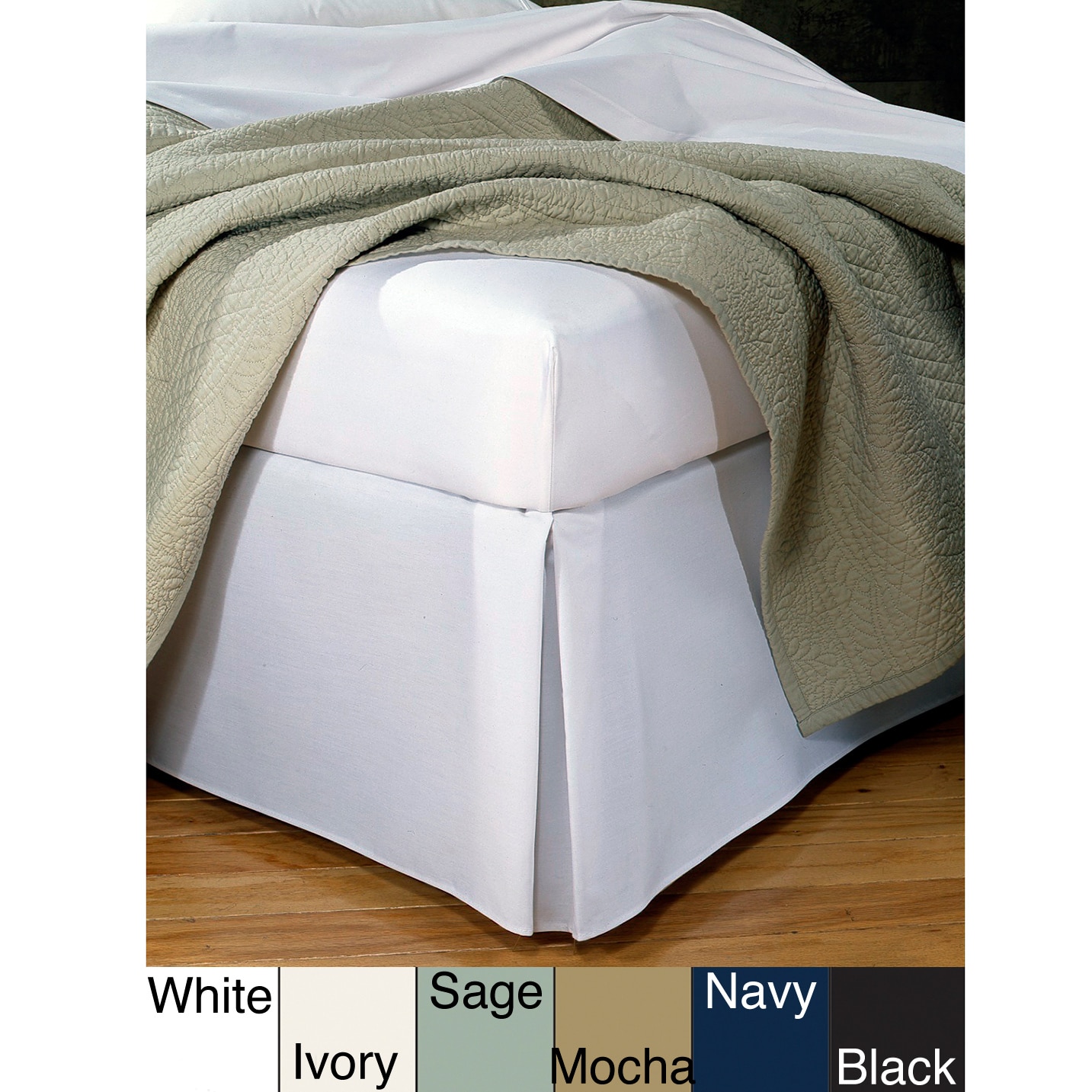 Fresh Ideas 14 inch Drop Poplin Bedskirt Price $24.49