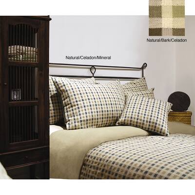 Eco Checkered Decorative Pillow