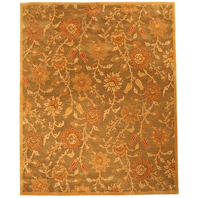 Hand tufted Casbah Wool Rug (89 x 119)