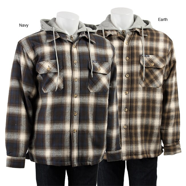 moose creek hooded flannel jacket
