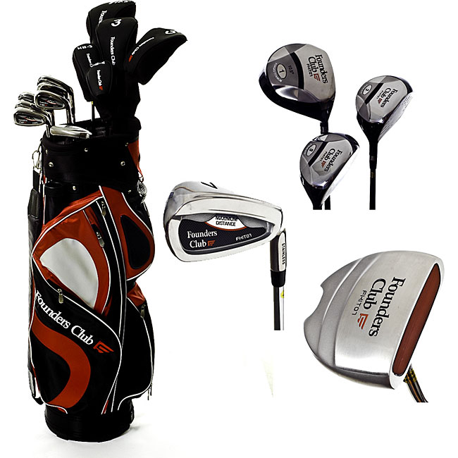 Founders Club Mens 18 piece Golf Club Set