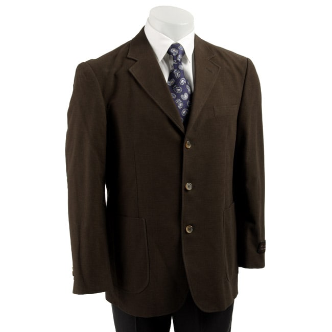 FINAL SALE Kroon Mens Brown Stripe Blazer  