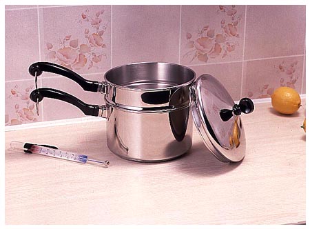 Farberware 2 Qt. Double Boiler w/Candy Thermometer - Bed Bath & Beyond -  1535