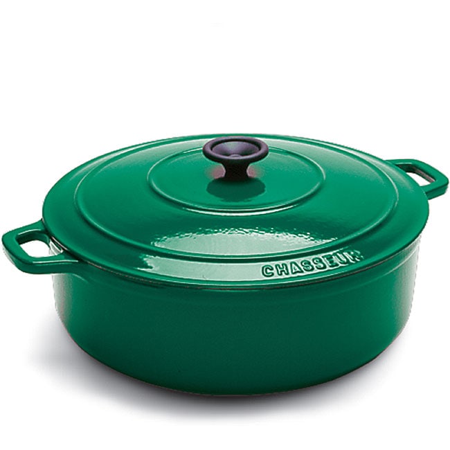 Chasseur 2.5 quart Green Cast Iron Dutch Oven