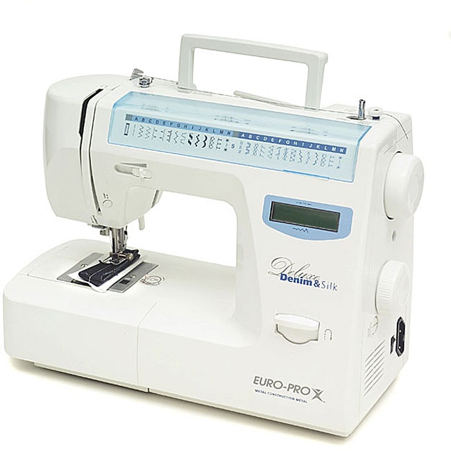 Euro Pro Deluxe 64-stitch LCD Sewing Machine - Overstock™ Shopping ...