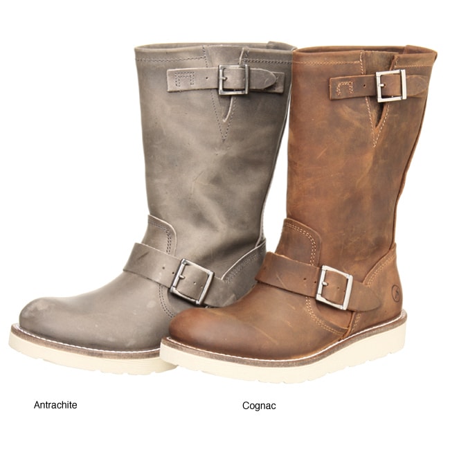 Bronx Women's 'Reno' Boots with Buckles Free Shipping Today