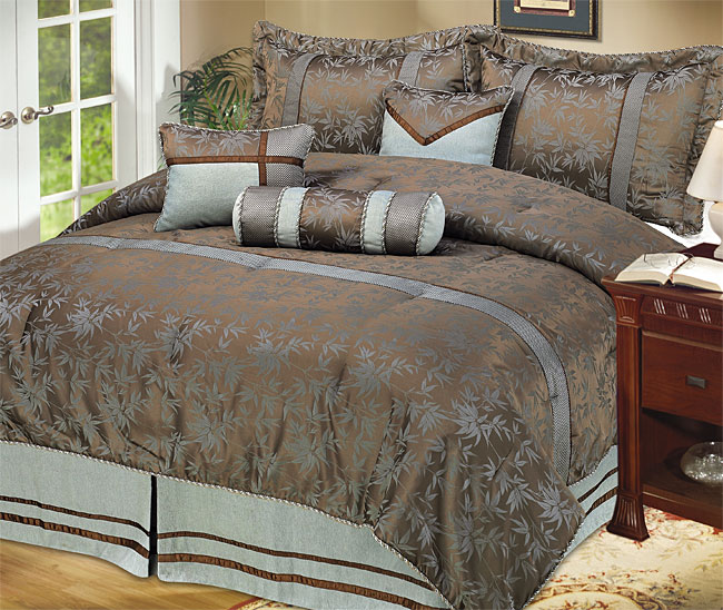 Asia 7 piece Comforter Set  