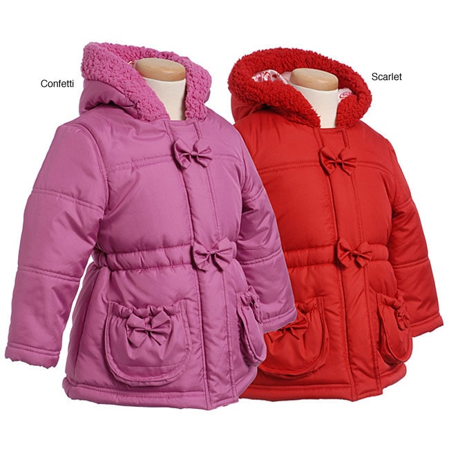 KC Collections Girls Hooded Jacket  