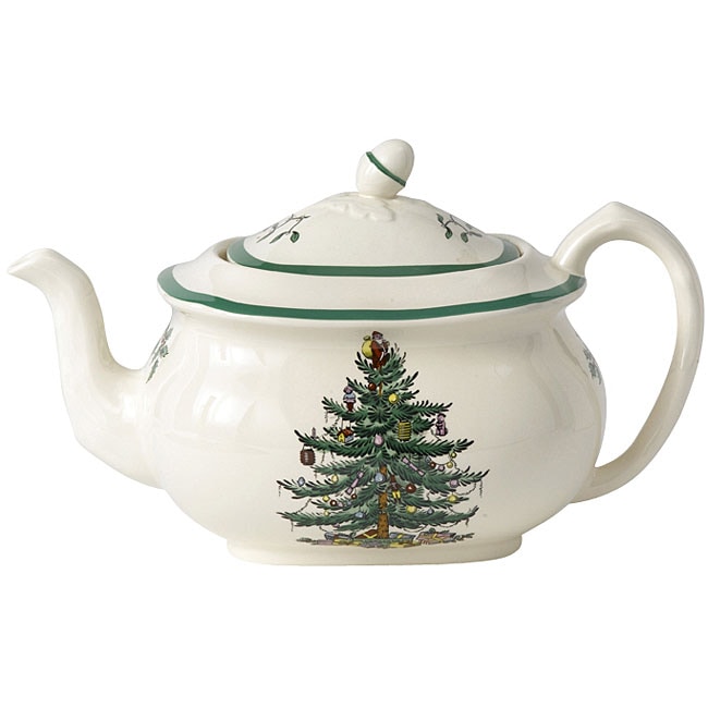 Spode Christmas Tree Tea Pot and Cover  