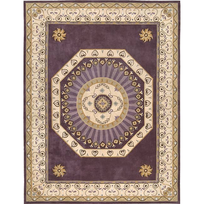 Nourison Hand Tufted Lisette Lavender Rug - 8' x 10'6"