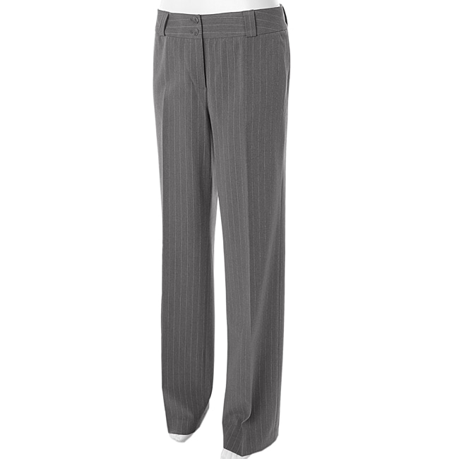 Shop Atelier Women's Pinstripe Dress Pants - Free Shipping Today ...