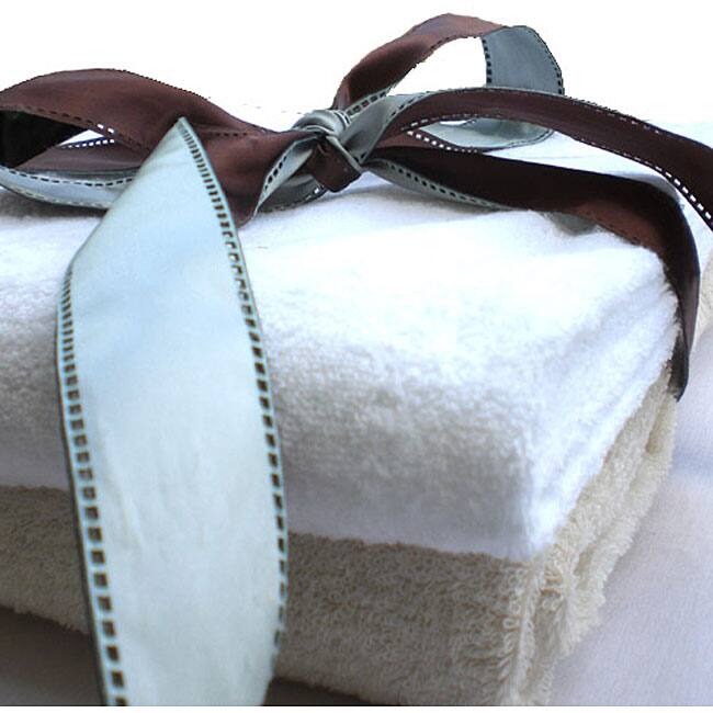 Heavyweight Rayon from Bamboo/ Cotton Blend Towel Set