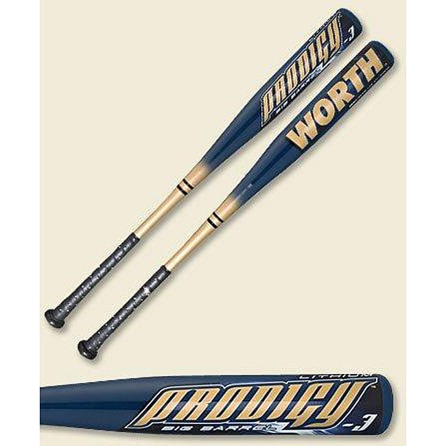 Worth L3AB Prodigy Big Barrel Baseball 31/28 Bat  