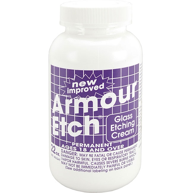 Armour Etch 22 ounce Glass Etching Cream  