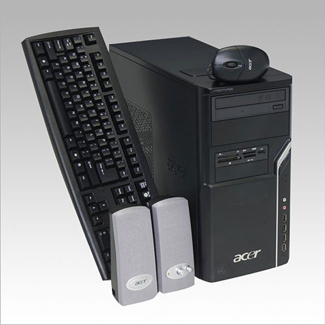 Shop Acer Aspire AM1100-B1300A Desktop Computer (Refurbished) - Free