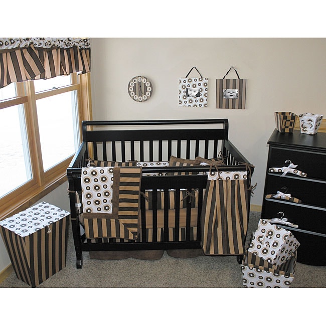 Trend Lab Hot Cocoa 4 piece Crib Bedding Set  