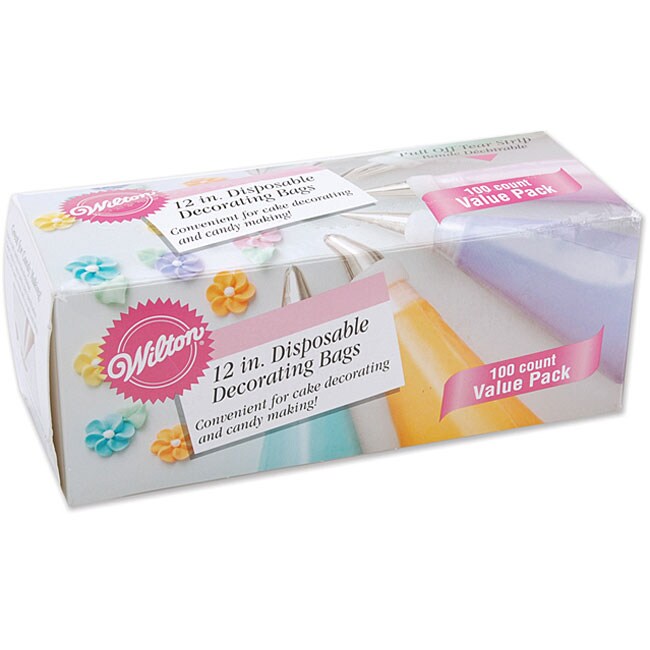Disposable 12 Inch Decorating Bags Pack Of 100