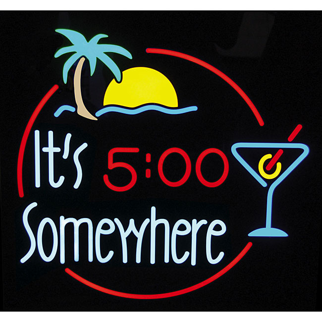 Its 500 Somewhere Resin Neon Sign  