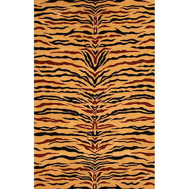 Hand-tufted Lilly Wool Rug (2'6 x 8') - N/A
