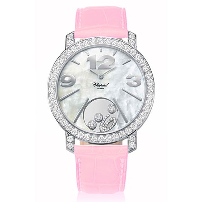 Chopard Happy Diamonds 18k White Gold Watch  