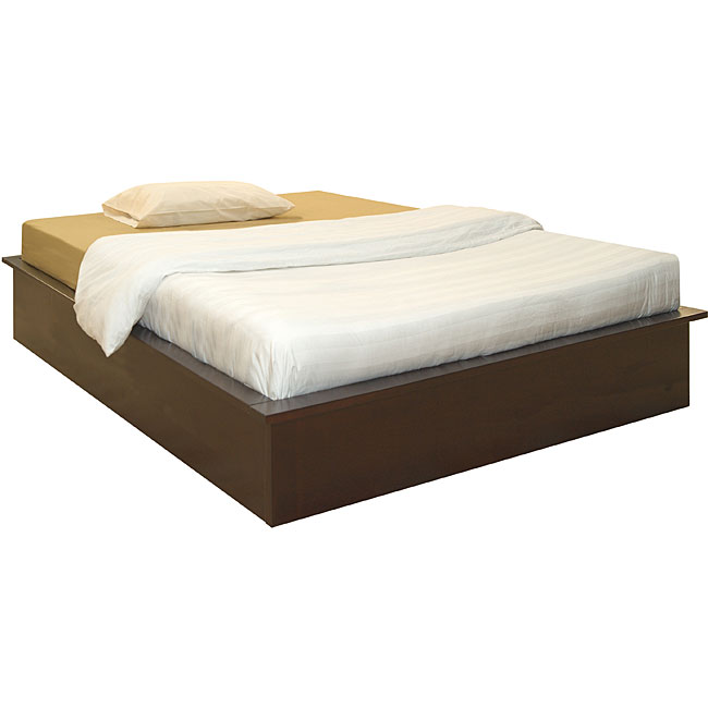 Uptown Low profile Espresso Cal King Platform Bed