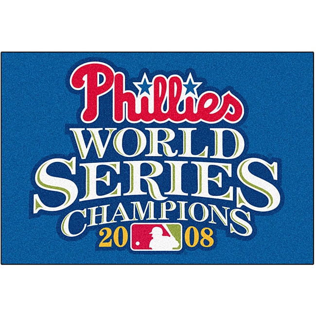 Phillies 2008 World Series Champions Starter Mat