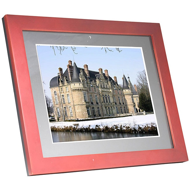 Tricod 12 inch Burgundy Digital Photo Frame  