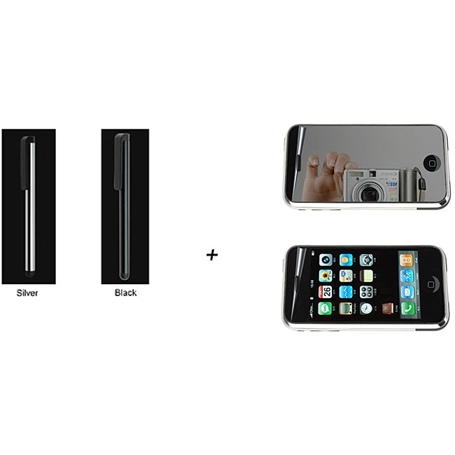 Stylus Pen and Mirror Screen Combo for Apple iPhone 3G  