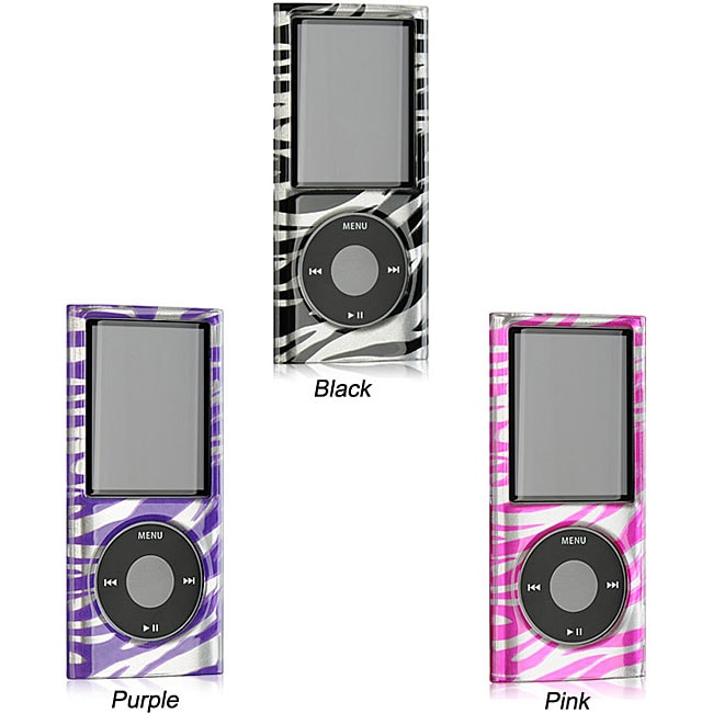 iPod Nano 4G Zebra design Case  