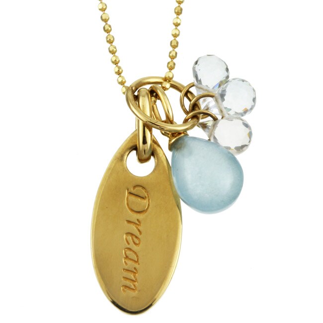 M2 by Mary Margrill 14k Gold Dream Petal Necklace