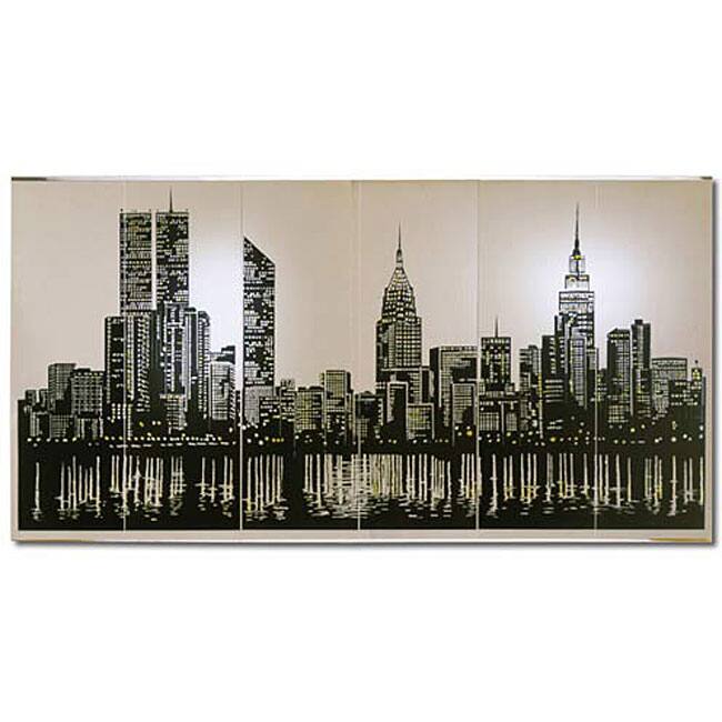 New York Skyline Mirror