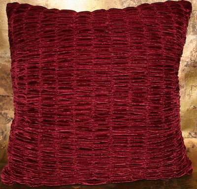Angela Velvet Rouched Pillow