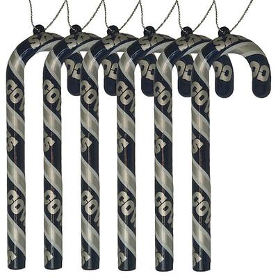 Dallas Cowboys Candy Cane Ornament Set
