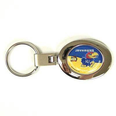 Kansas Jayhawks 2008 National Champions Keychain