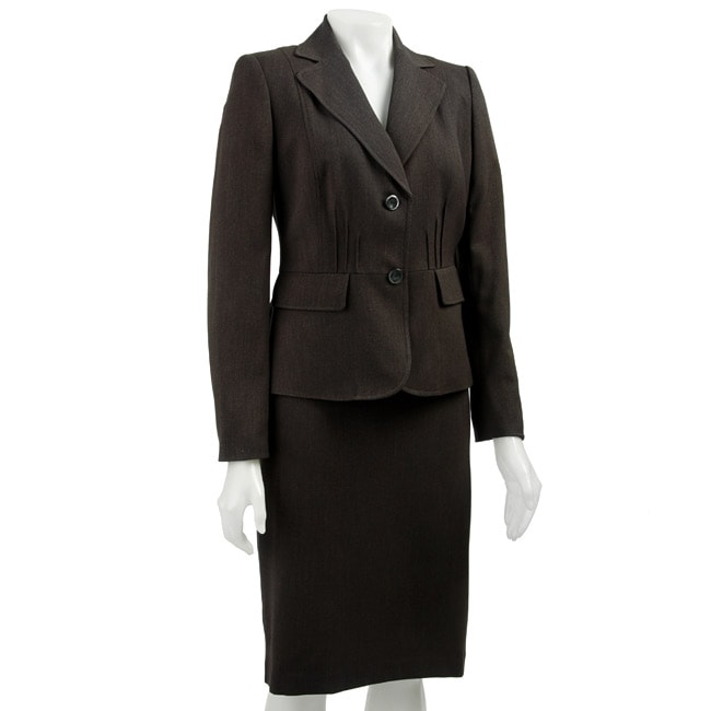 Jones New York Women's 2-button Skirt Suit - 11610294 - Overstock.com ...